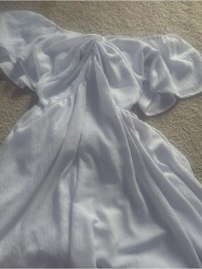 Target White Off-Shoulder Summer Dress